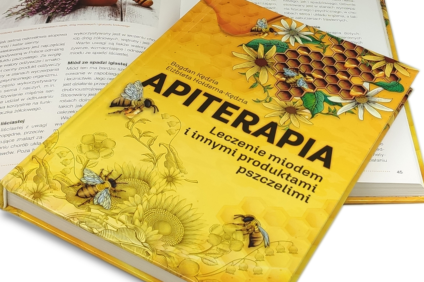 Apiterapia. Leczenie miodem i innymi produktami pszczelimi