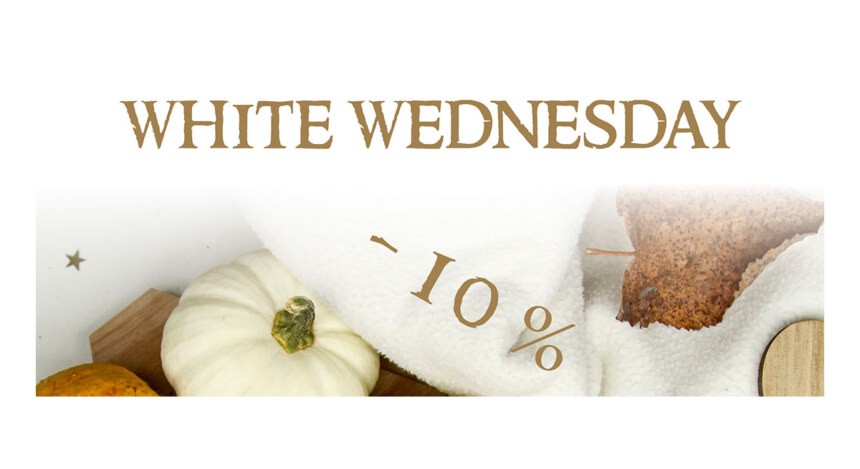 White Wednesday – 10%