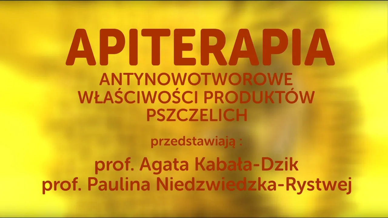 Antynowotworowe właściwości produktów pszczelich przedstawią prof. Agata Kabala-Dzik oraz prof. Paulina Niedźwiedzka-Rystwej