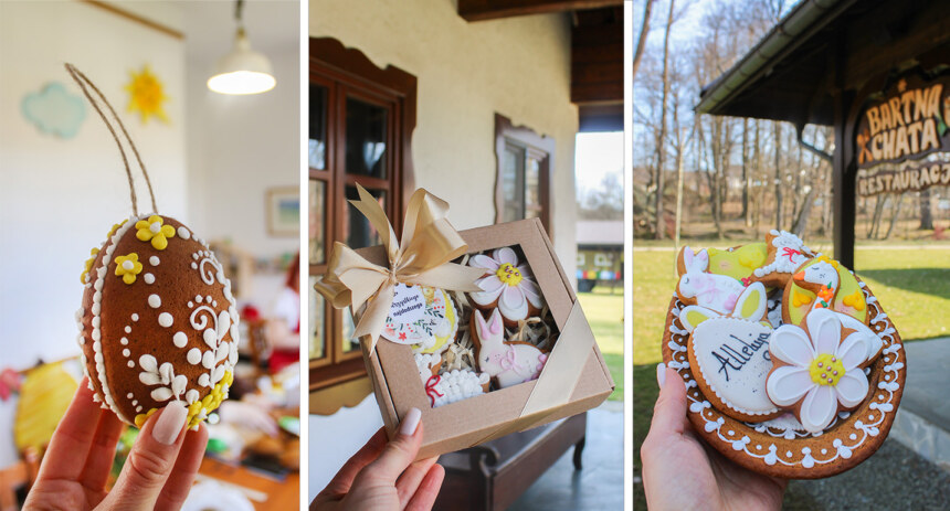 Wielkanocne pierniczki z ,,Bartnej Chaty”