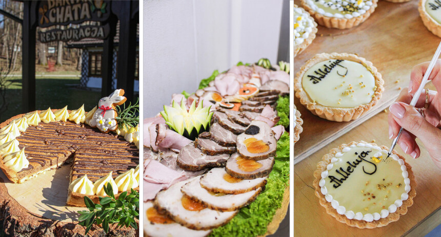 Wielkanocna oferta na dania i potrawy z ,,Bartnej Chaty”