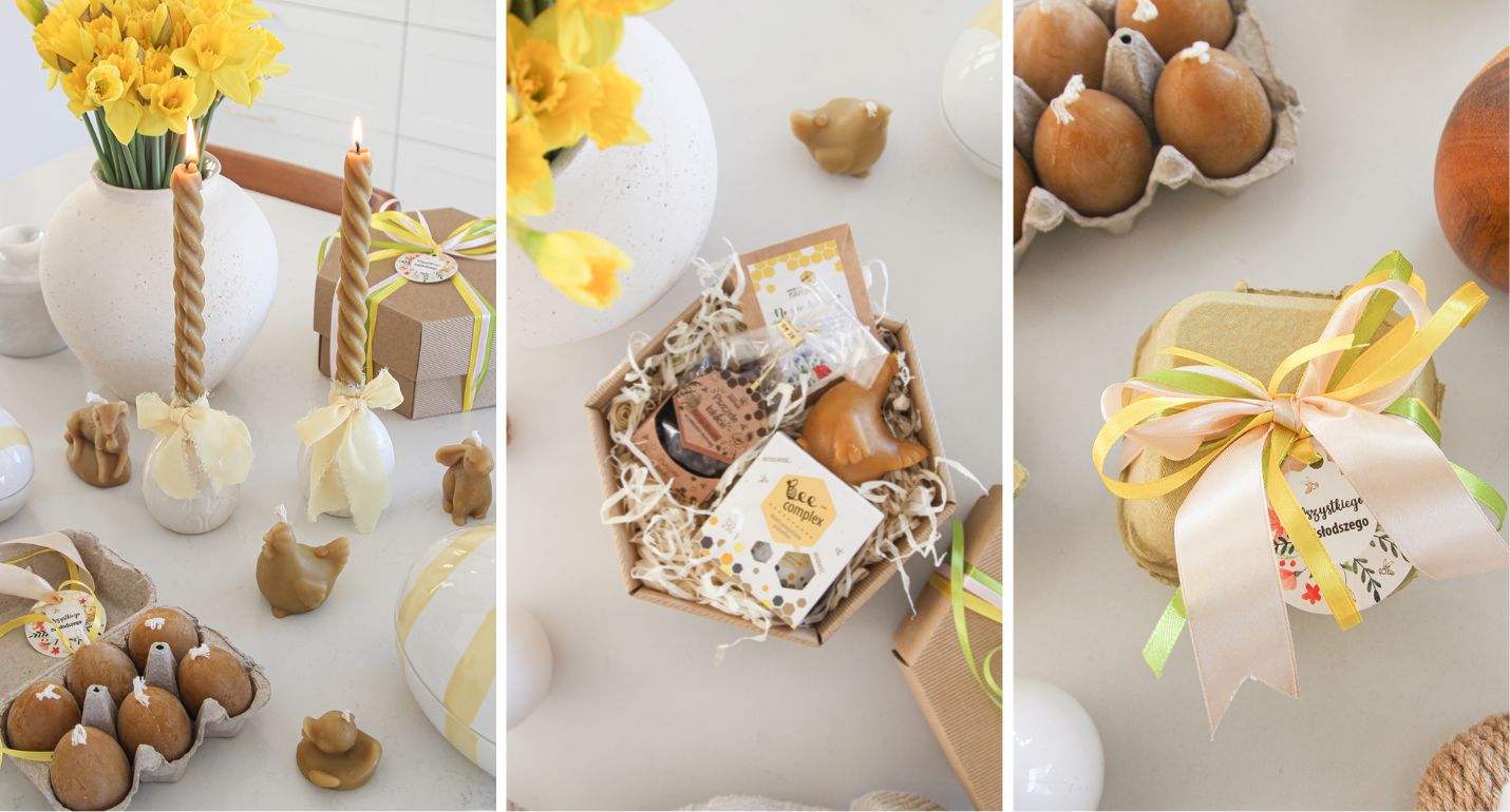 Wielkanoc pachnąca miodem – odkryj nasze świąteczne zestawy i&nbsp;naturalne świece