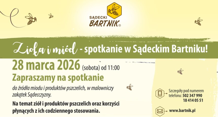 Zioła i&nbsp;miód – spotkanie w&nbsp;Chacie Wystawienniczej